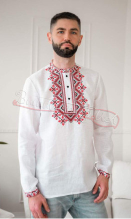 Linen men's vyshyvanka 4264