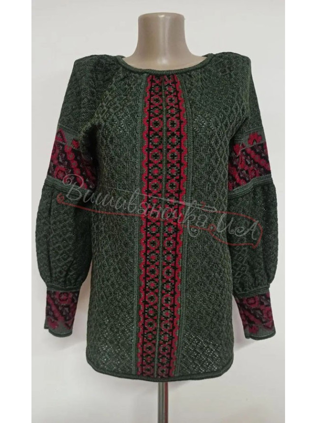 Knitted women's blouse 5387 size 50