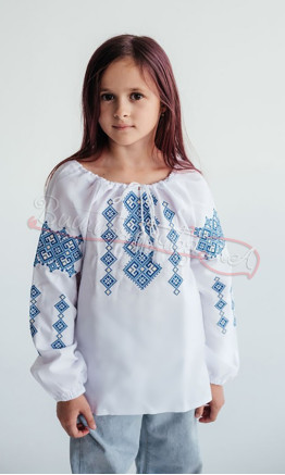 Вишиванка для дівчинки 9016-3