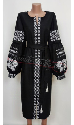 Embroidered women's dress 456-1.1