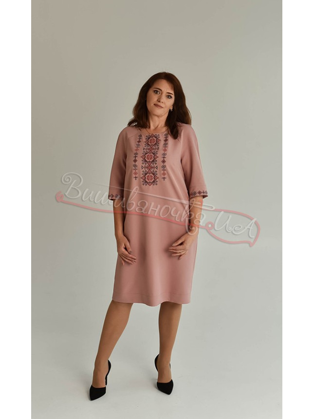 Dress with geometric pattern 4577