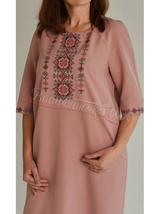 Dress with geometric pattern 4577