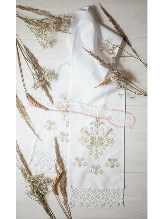 Set wedding, gold embroidery ЗХ-01