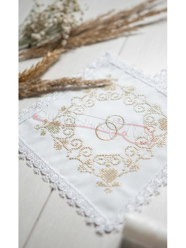 Set wedding, gold embroidery ЗХ-01