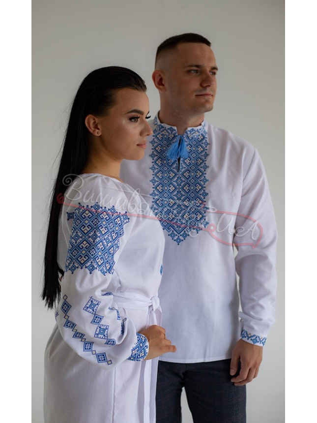 Вышитый комплект для пары 7163