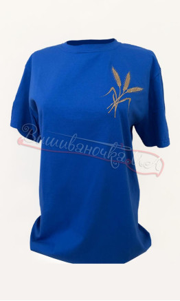 T-shirt with ears of wheat 3013