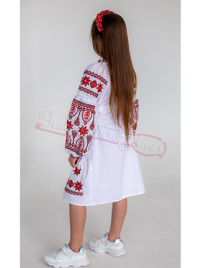 Elegant dress for a girl 851-2 size 128