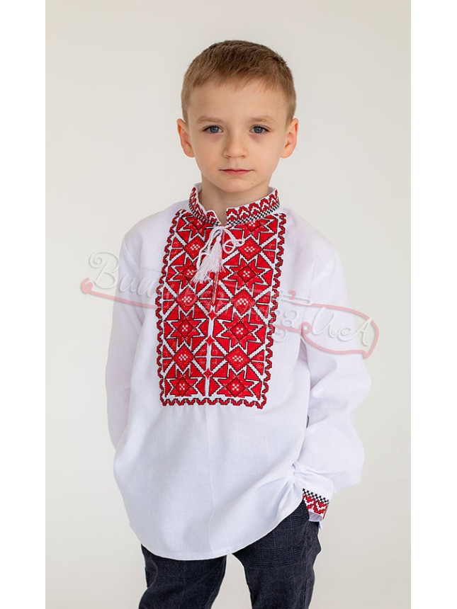 Stylish vyshyvanka for a boy 751-2 size 116