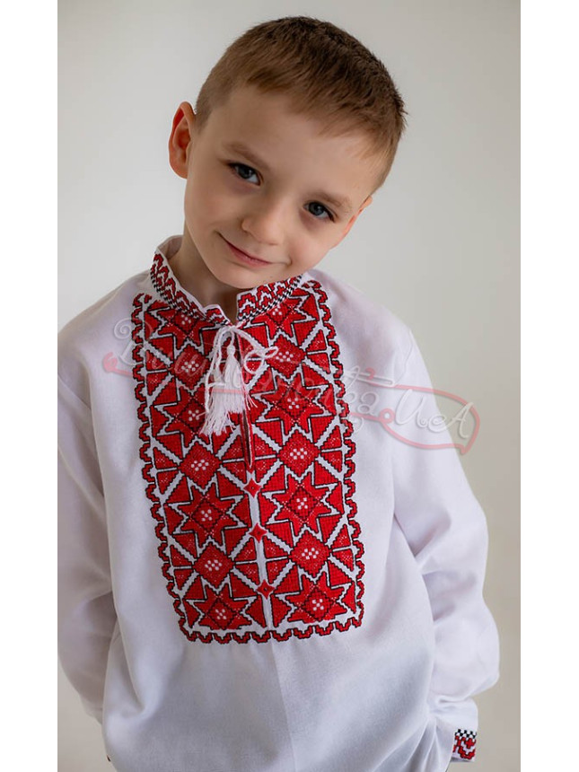 Stylish vyshyvanka for a boy 751-2 size 116