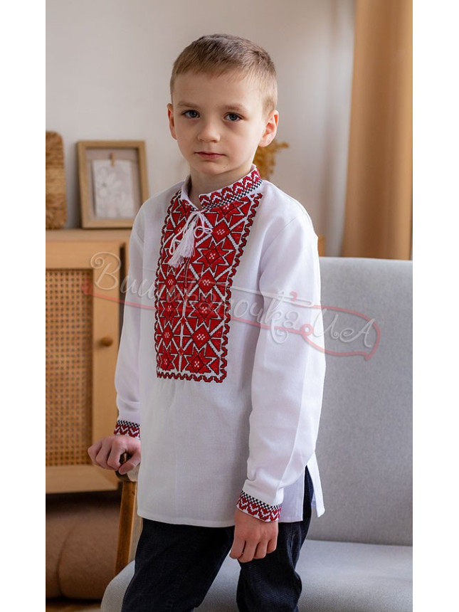 Stylish vyshyvanka for a boy 751-2 size 116