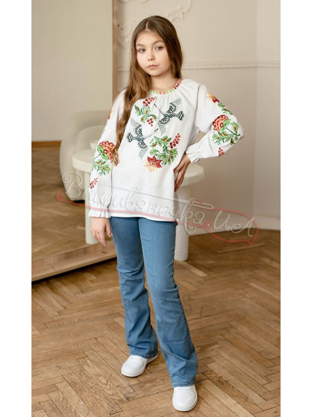 Vyshyvanka for a girl 4373 size 128