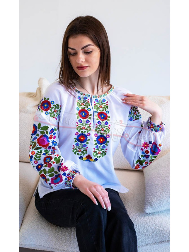 Women's vyshyvanka with bright pattern 2281