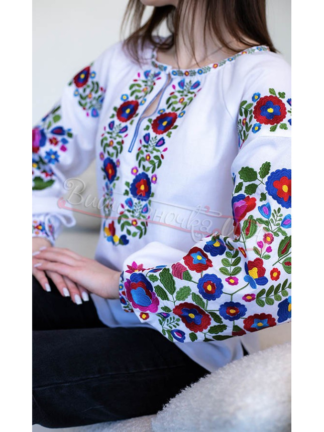 Women's vyshyvanka with bright pattern 2281