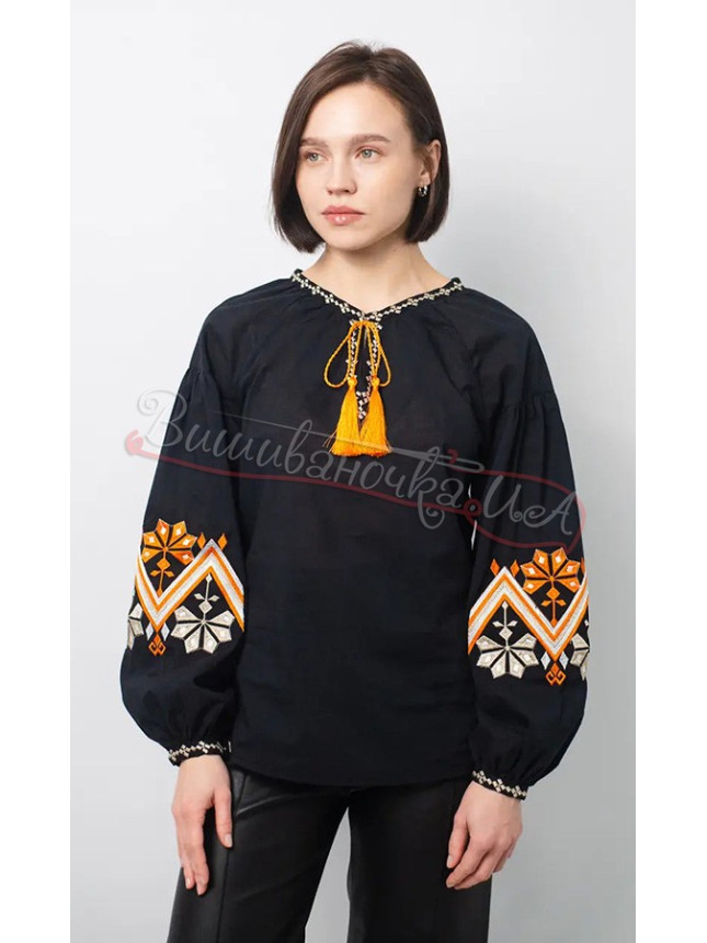 Women's vyshyvanka in cotton 1015 size 46