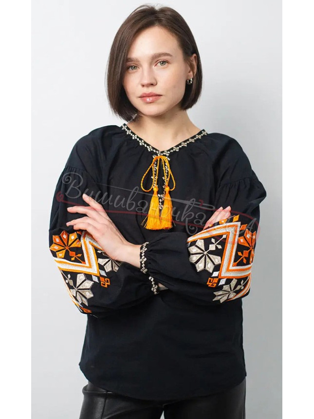 Women's vyshyvanka in cotton 1015 size 46
