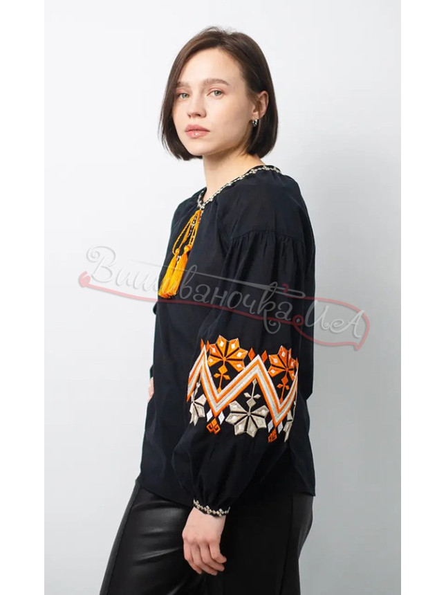 Women's vyshyvanka in cotton 1015 size 46