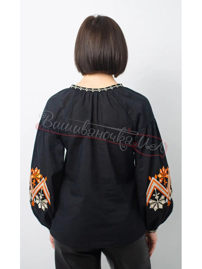 Women's vyshyvanka in cotton 1015 size 46