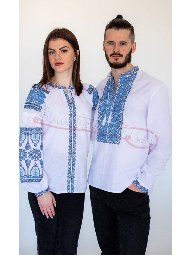 Set of vyshyvankas for a couple 7353