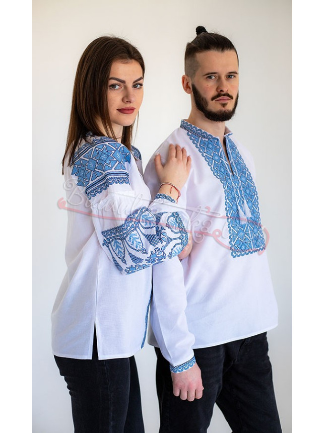 Set of vyshyvankas for a couple 7353