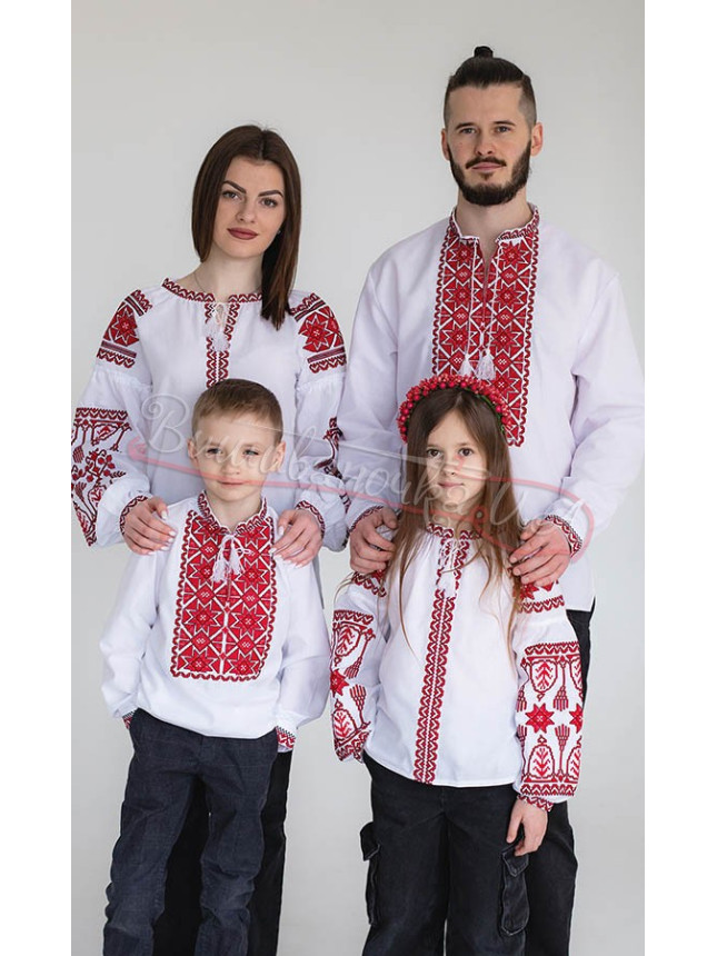 Комплект вишиванок для сімї 73511