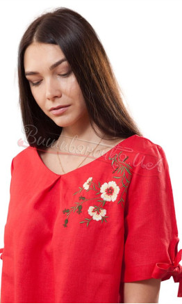Linen women's dress SL 200
