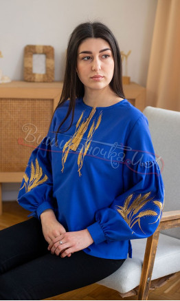 Блуза жіноча з колосками 212-7