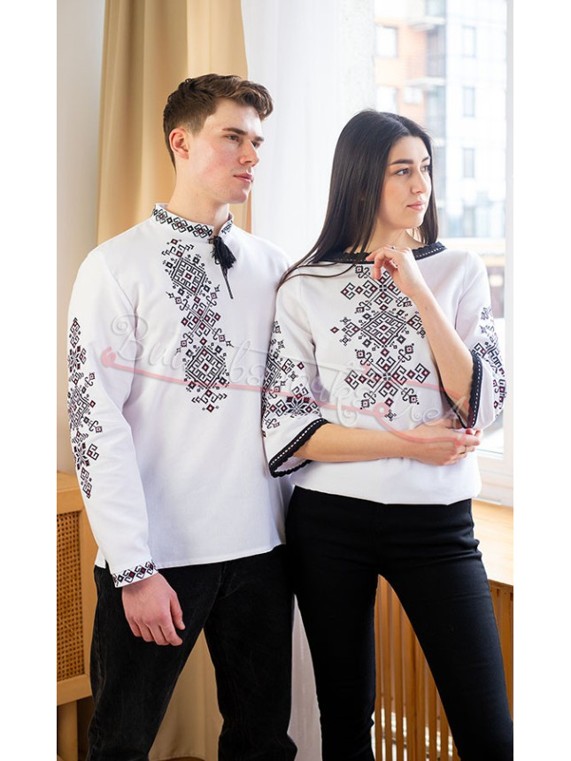 Set of vyshyvankas for a couple 7346