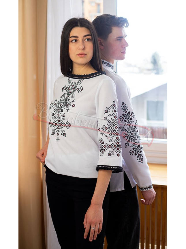 Set of vyshyvankas for a couple 7346