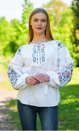 Вишиванка з Петриківським узором 4595