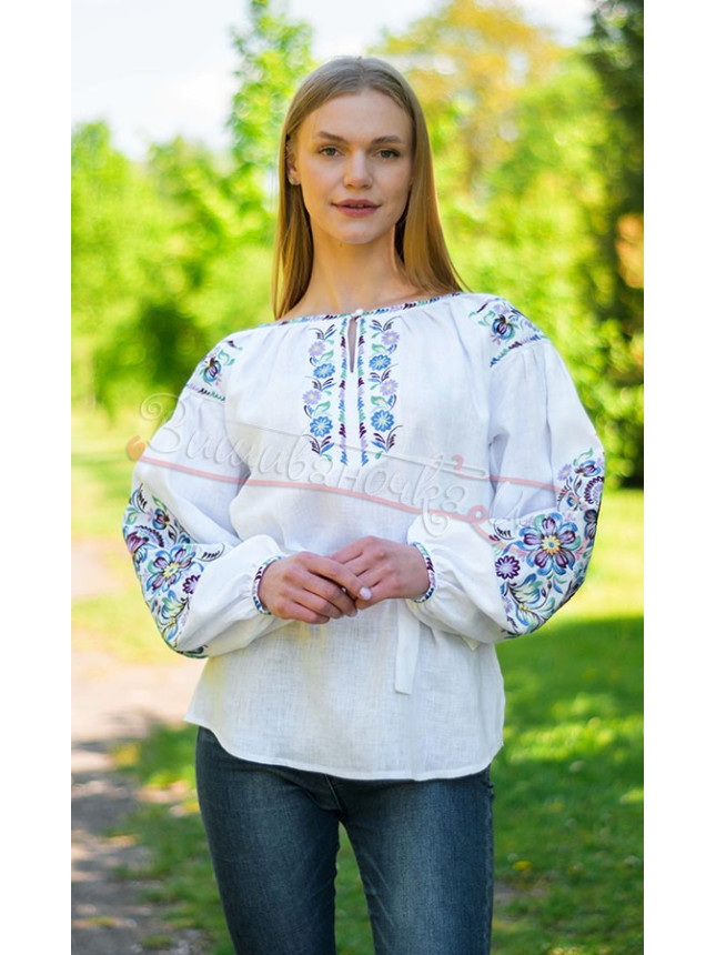 Vyshyvanka with Petrykivka pattern 4595