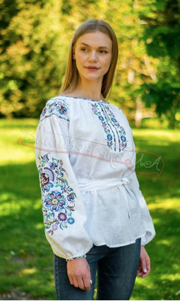 Вишиванка з Петриківським узором 4595