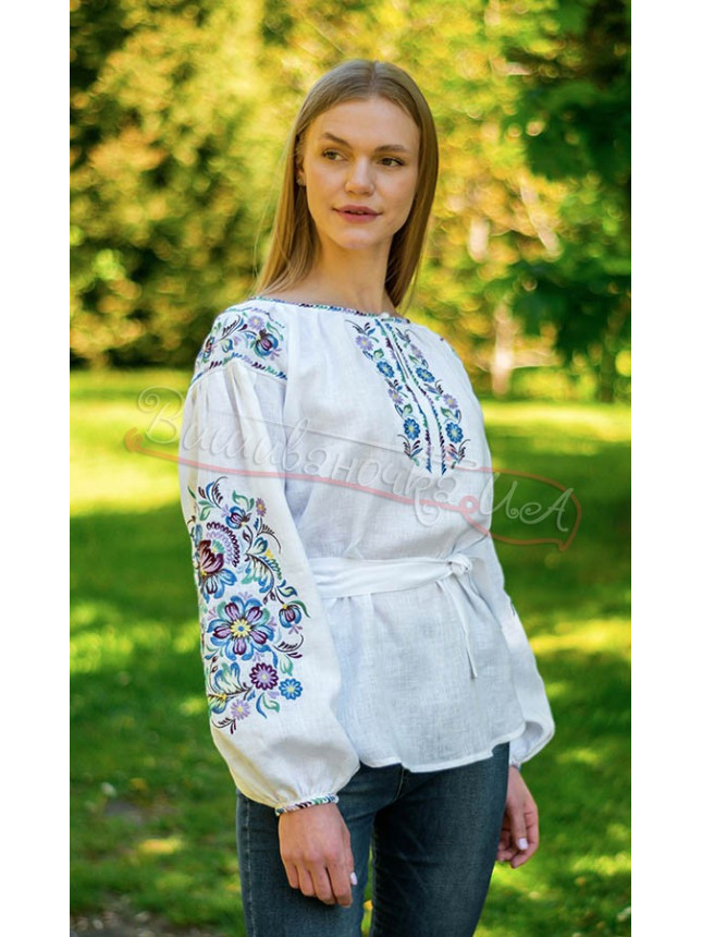 Vyshyvanka with Petrykivka pattern 4595