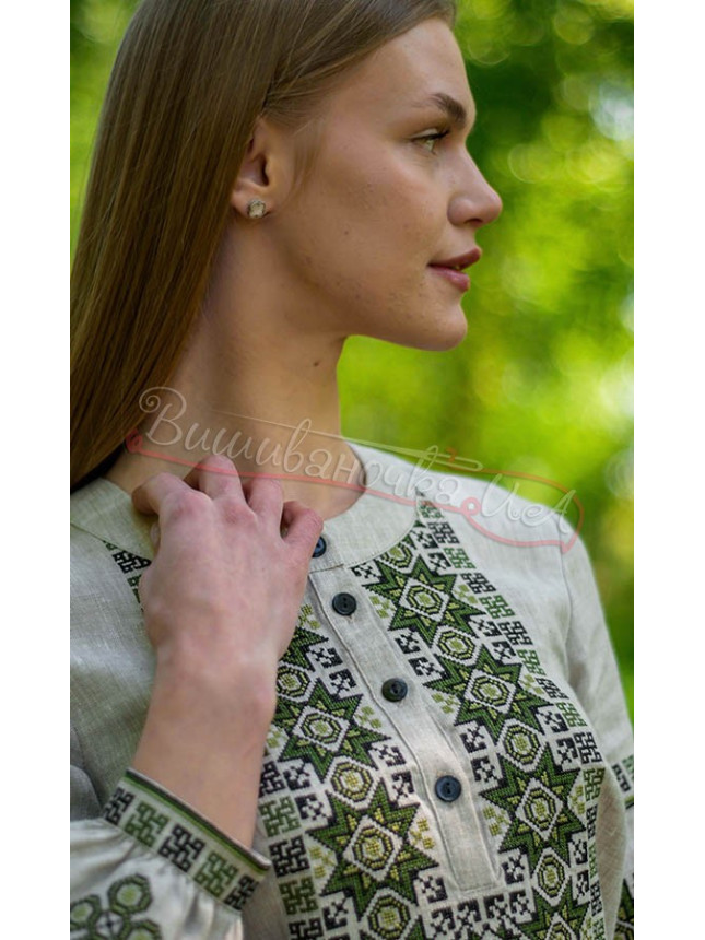 Women's blouse linen 4596 size 46
