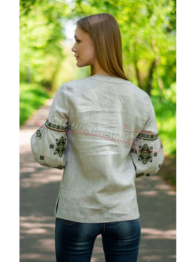 Women's blouse linen 4596 size 46