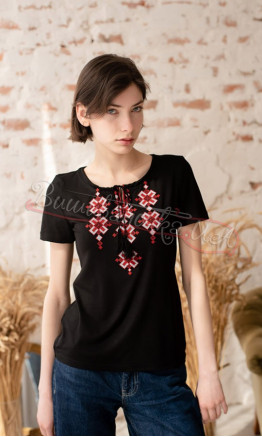 Women's T-shirt with embroidery 5142