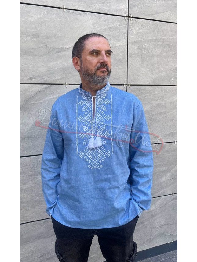Men's embroidered shirt 3176