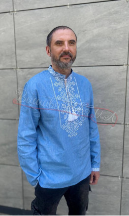 Men's embroidered shirt 3176