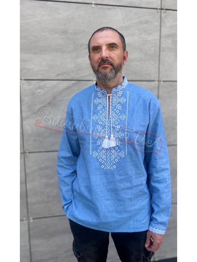 Men's embroidered shirt 3176