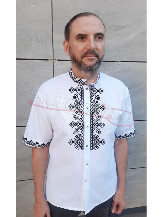 Men's vyshyvanka, short sleeves 3146-5к