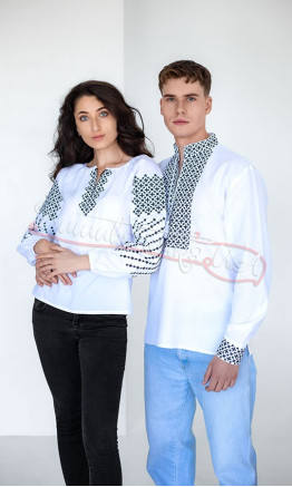 Комплект вишиванок для пари 7003