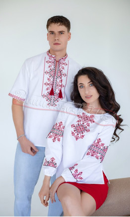 Вишитий комплект для пари 7074