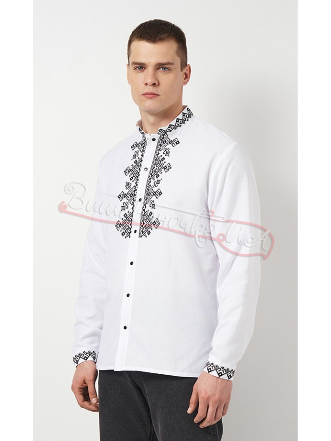 Men's shirt with embroidery 3146-5 size 50
