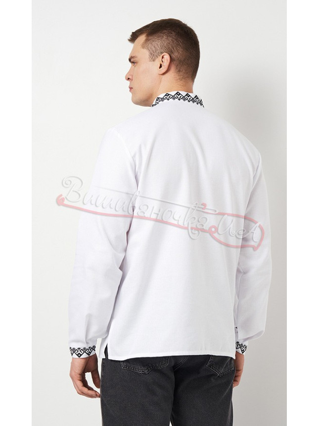 Men's shirt with embroidery 3146-5 size 50