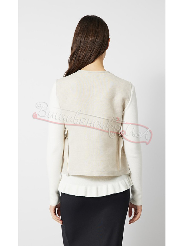 Women's waistcoat with embroidery Ж0110