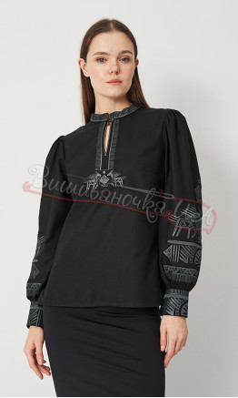 Блуза з вишивкою коників 545-5