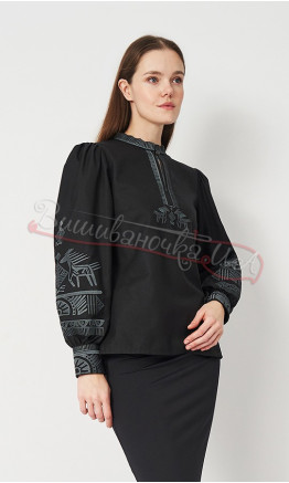 Блуза з вишивкою коників 545-5