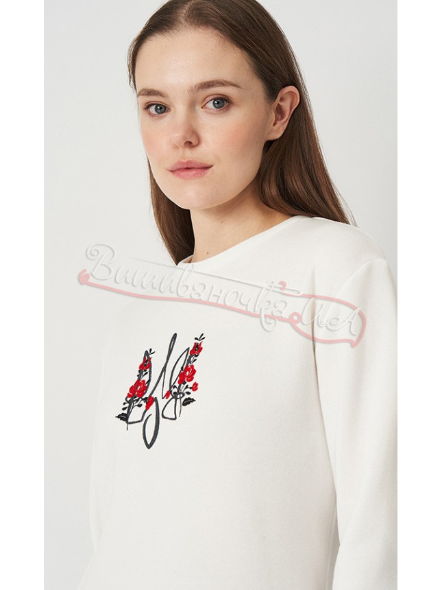 Sweatshirt with embroidery the coat of arms 0020 size XL