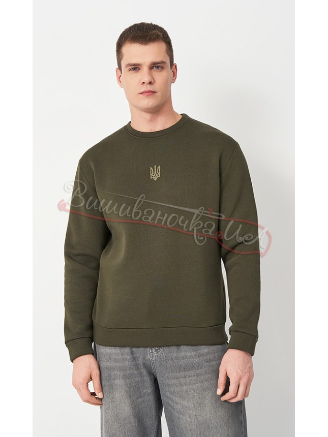 Men's sweatshirt with embroidery 0019 size L-2XL