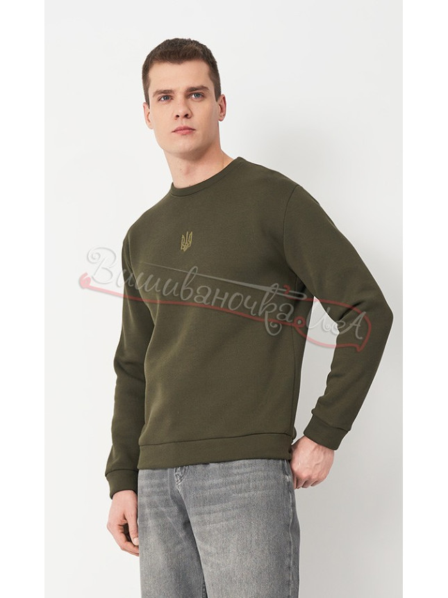 Men's sweatshirt with embroidery 0019 size L-2XL