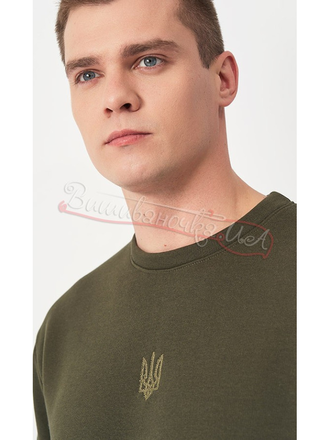 Men's sweatshirt with embroidery 0019 size L-2XL